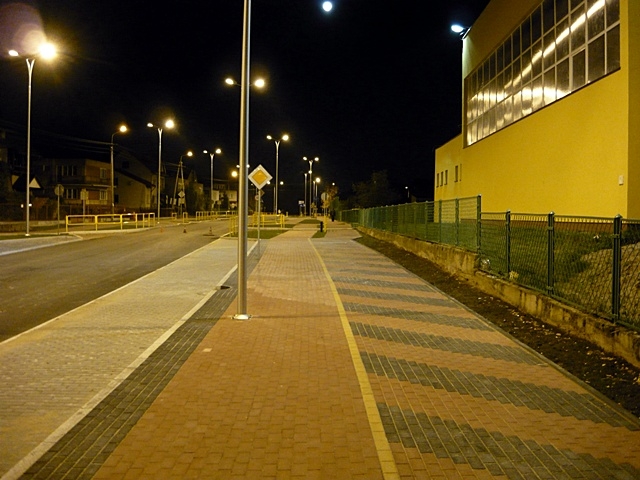 Ścieżka rowerowa - ul. Korczaka