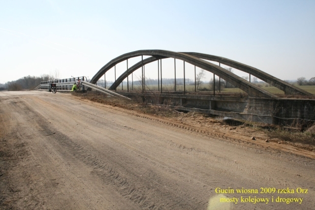 Gucin i mosty na rzece Orz