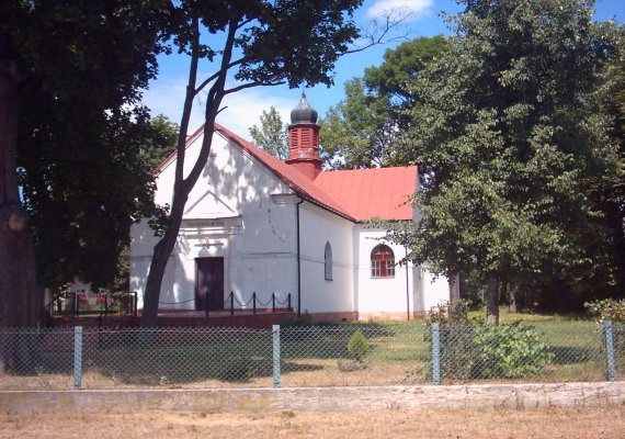 Podoś - kaplica pw. Świętego Krzyża.