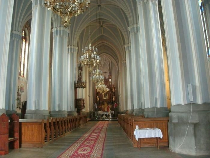 Baranowo - wnętrze kościoła