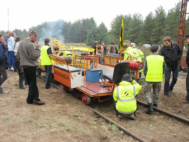 22.09.2012 - Zabiele - Drezyną przez historię