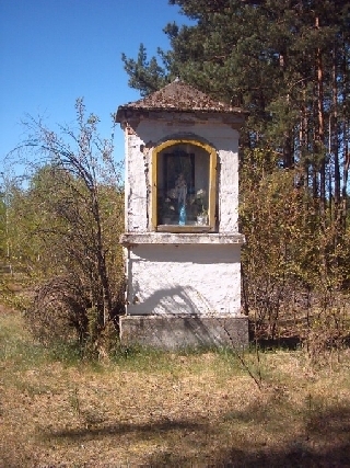 Kapliczka w pobliżu miejscowości Durlasy