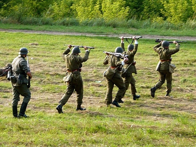[07.08.2010] Inscenizacja walk o Nowogród z września 1939 r.